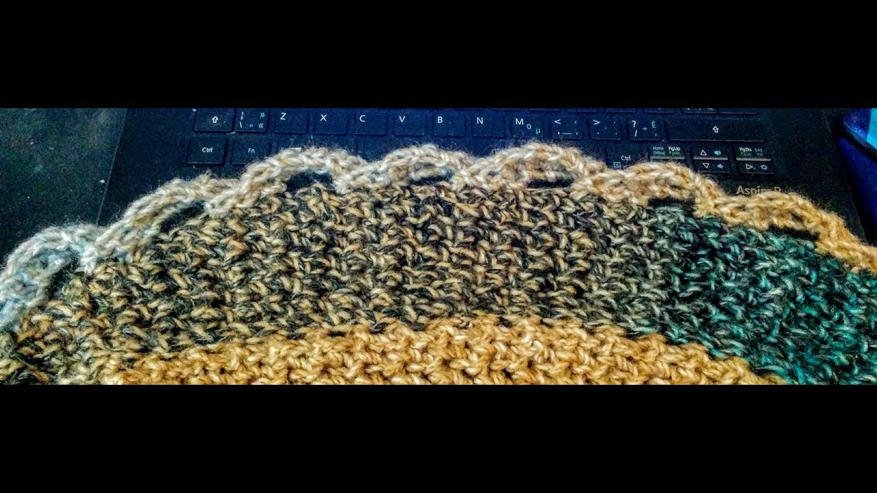 Owl Eye Stitch No Purl Ruffle Blanket Worm Style Trim for the Loom