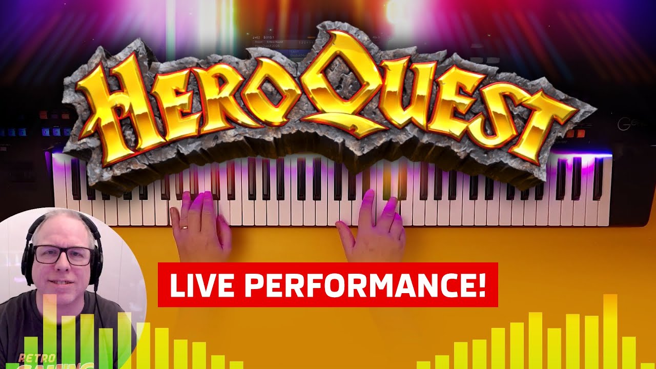 HeroQuest Theme Keyboard LIVE Cover - You Won't Believe This