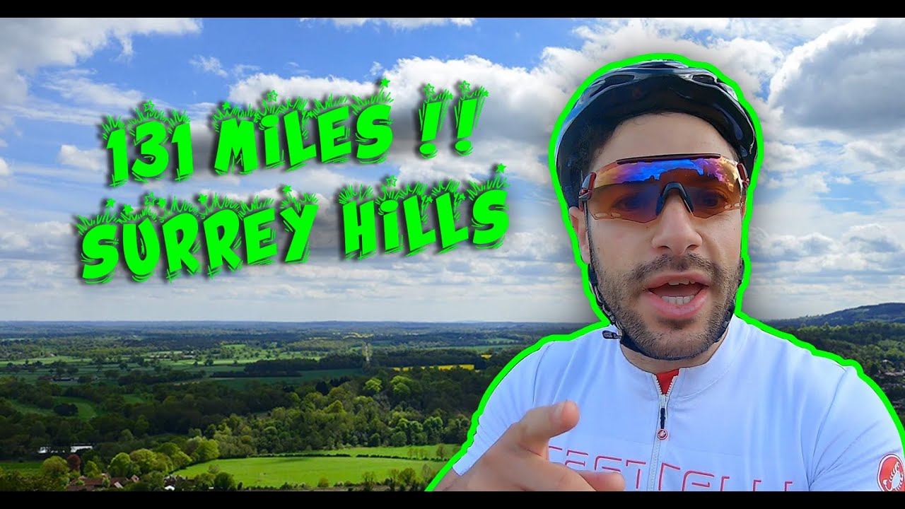 Cycling 131 Miles in South London | Epic Journey Through the Surrey Hills