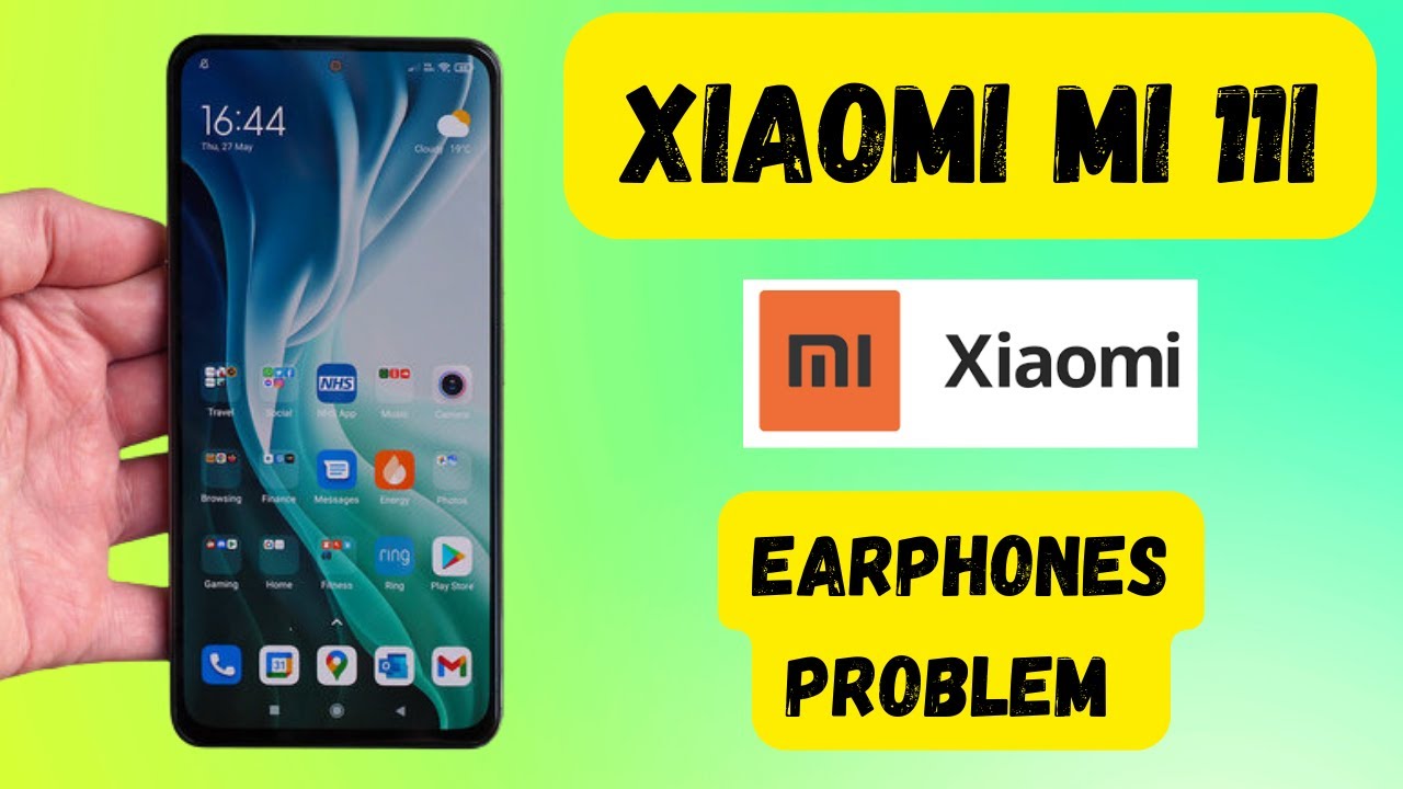 Xiaomi 11i : Earphones problem fix | Headphone connection problem