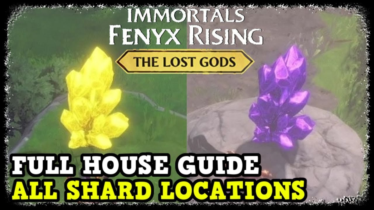 The Lost Gods All Adamantine Shard Locations in Immortals Fenyx Rising DLC 3 Full House Trophy Guide