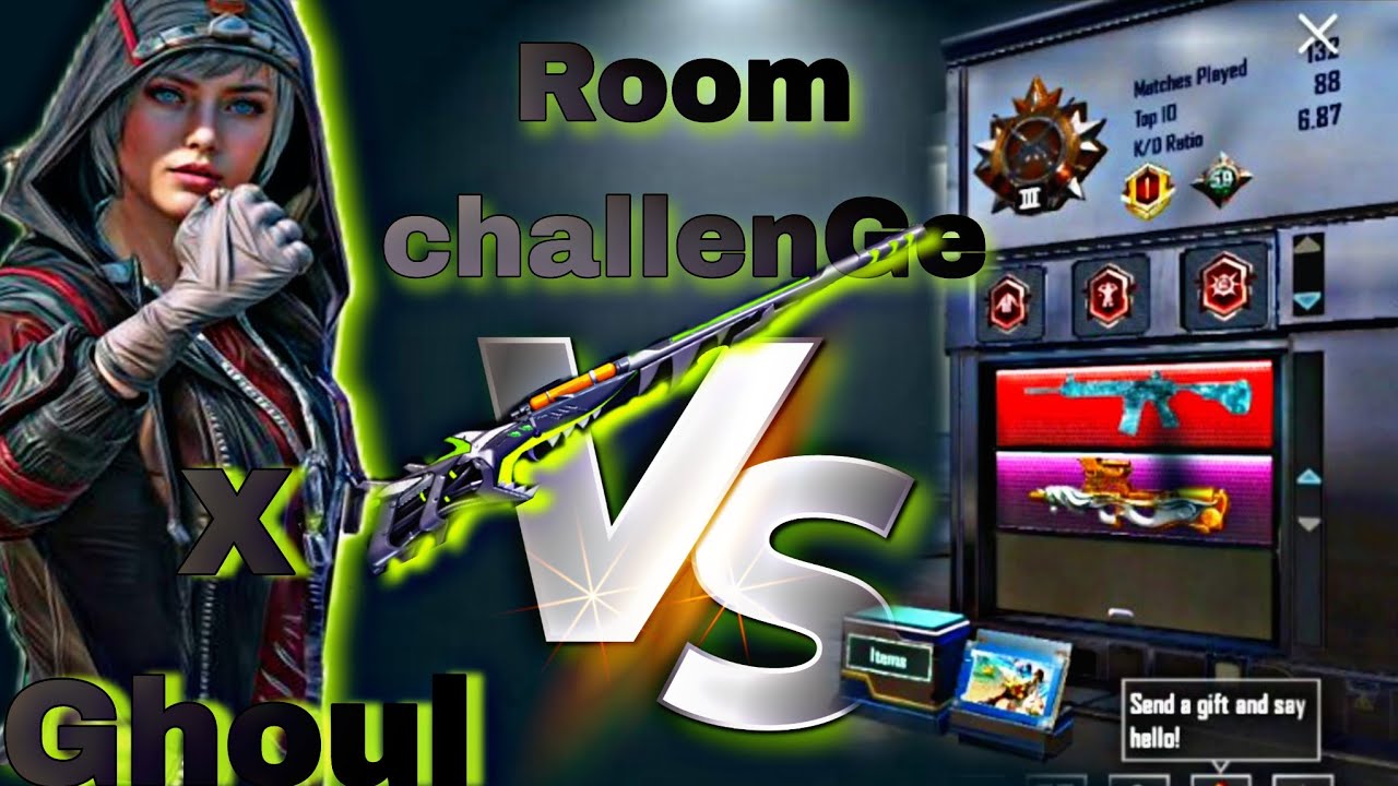 [X ghoul]💯 room video gaming challenge video room 1v1 M24