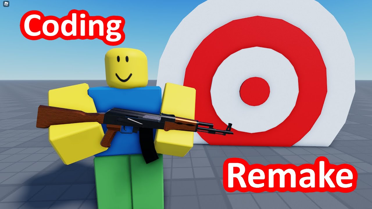How to Code a gun in Roblox Studio! (5th remake)