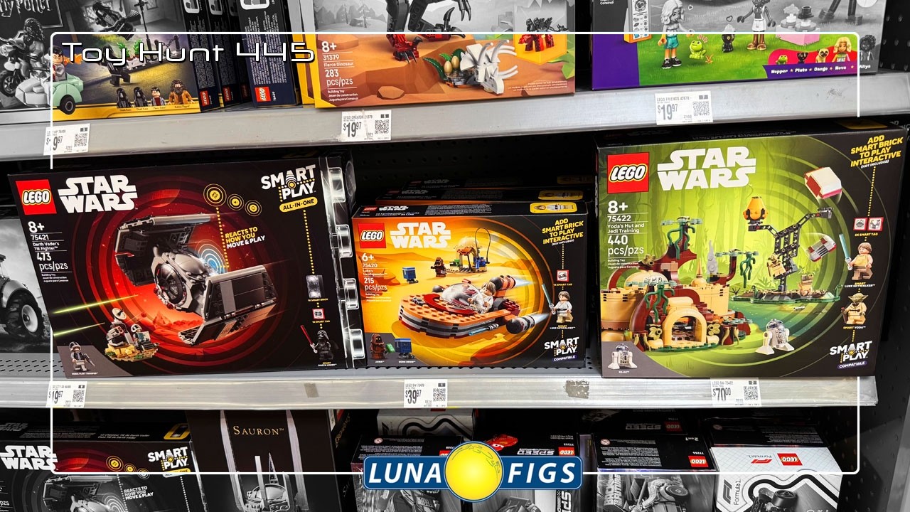 Поиск игрушек 445 | Новые LEGO и GI Joe в Walmart!