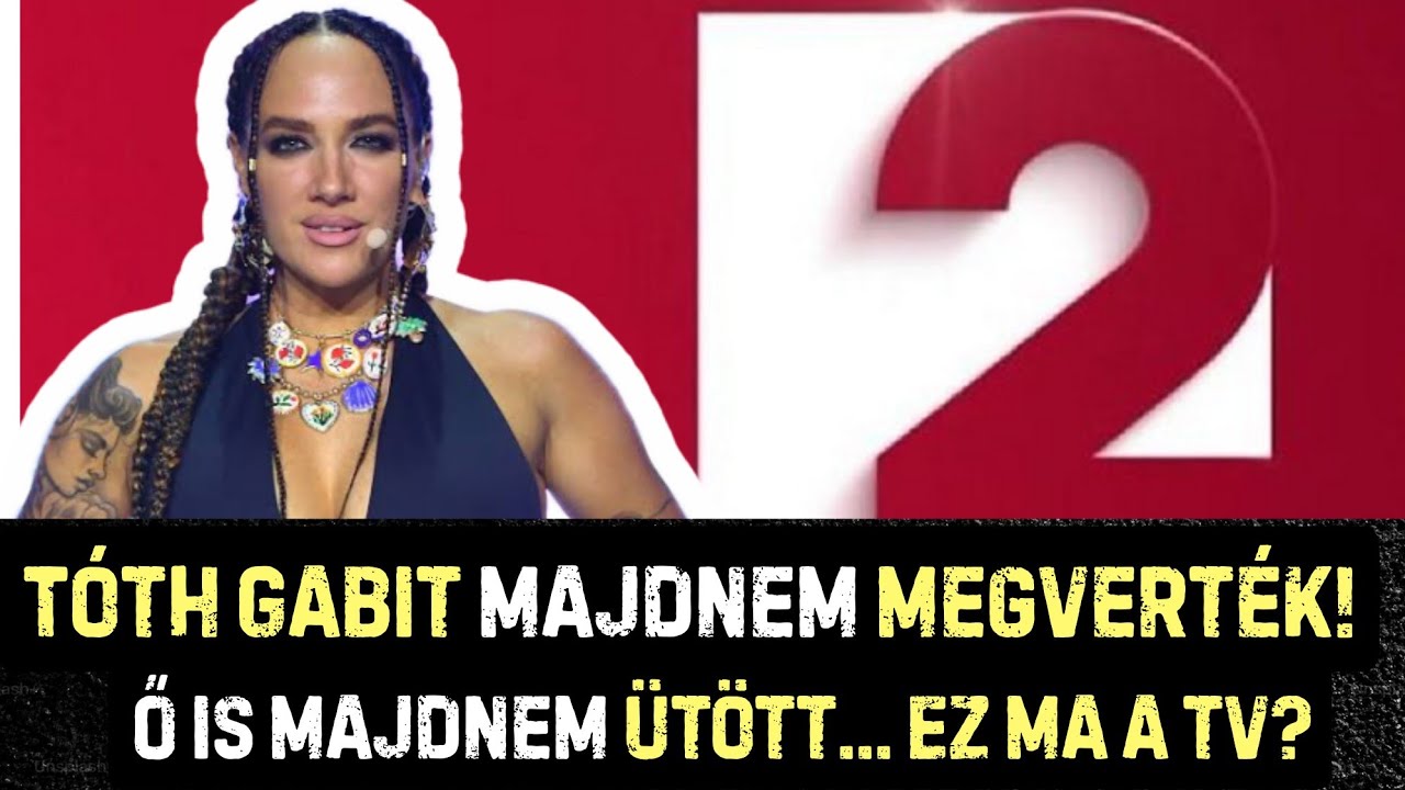 Tóth Gabi BALHÉJA a kereskedelmi TV SZÉGYENE...🤦