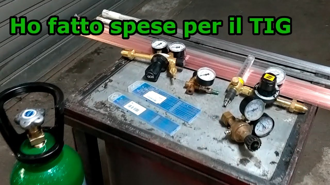 Ho fatto spese per 'il TIG' - Imparo a saldare Tig - Parte 4