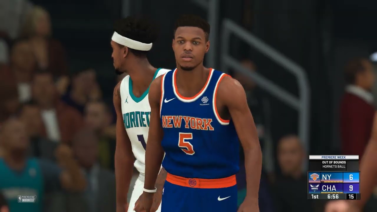 NBA 2K20 Sim Season New York Knicks (0-1) vs Charlotte (0-1)