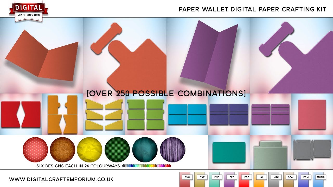 Digital Craft Emporium Paper Wallet Collection