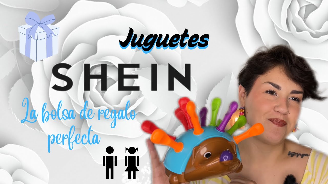 JUGUETES SHEIN👶🏻👧🏻👦🏻BUENO , BONITO Y BARATO 🎁 LA BOLSA PERFECTA DE CUMPLEAÑOS🥳