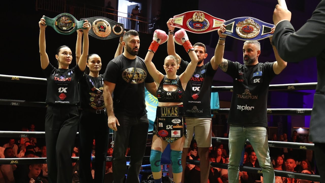 Angelina Lukas 🇰🇿 vs 🇹🇿 Egine Kayange. WBF World super flyweight. 03.12.2025 Dubai