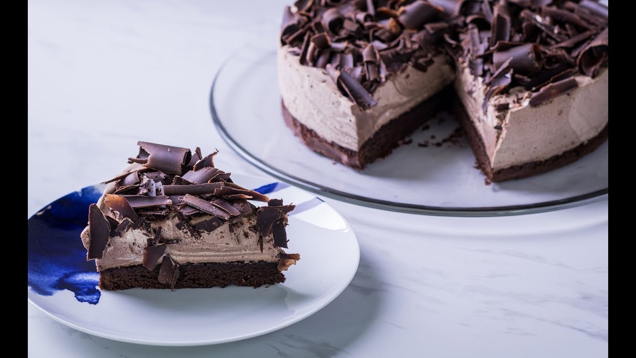 เค้กบราวนี่มูสช็อกโกแลต Chocolate Mousse Brownie Cake : พลพรรคนักปรุง