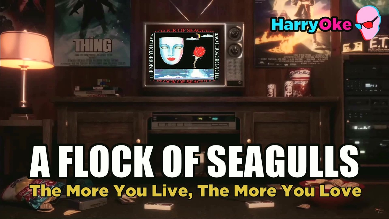 A Flock Of Seagulls - The More You Live, The More You Love (Karaoke with Lyrics)