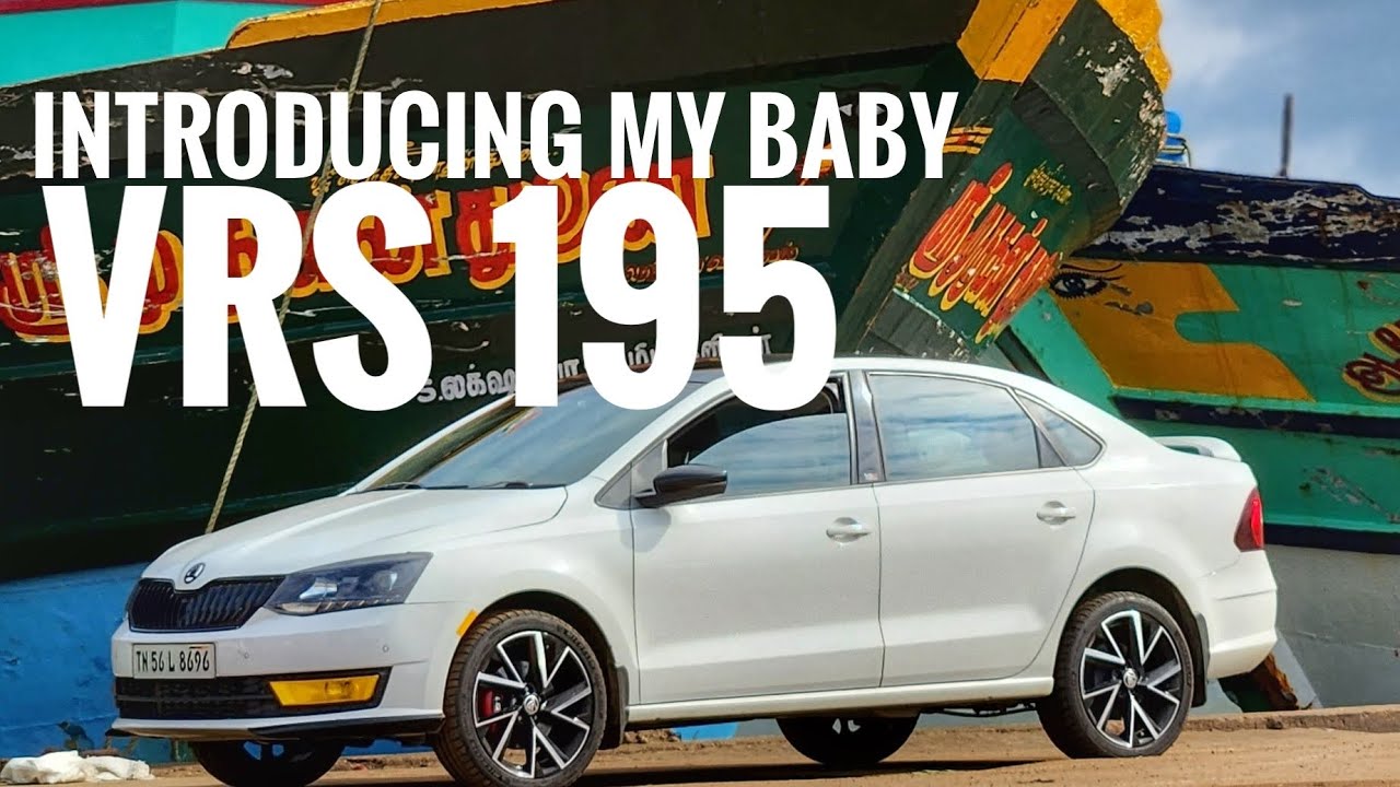 Skoda VRS alloys on Rapid | Baby VRS 195