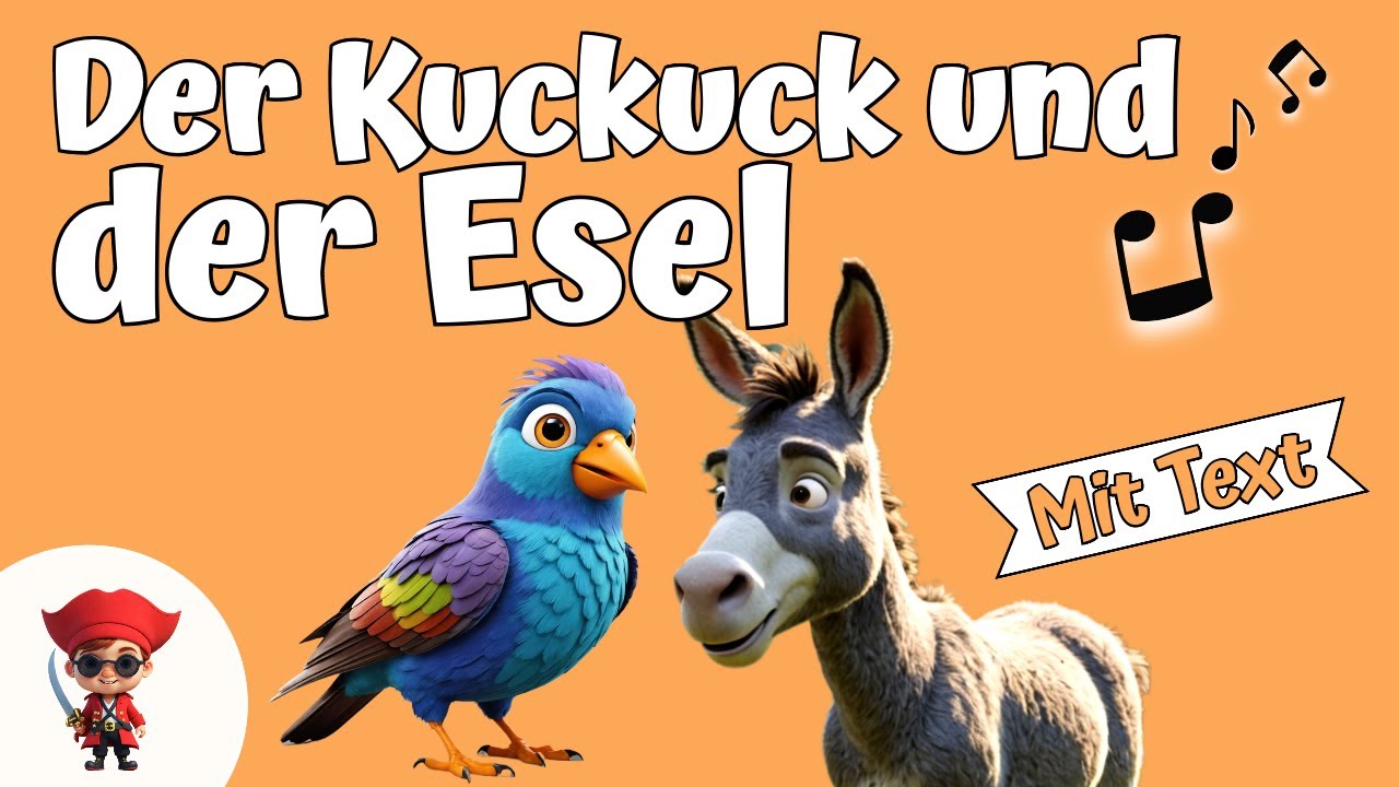 Der Kuckuck und Esel - Frühlingslieder für Kinder zum Mitsingen | Tonpiraten