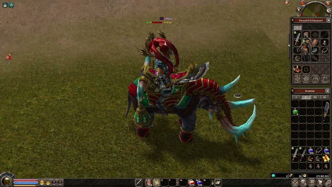 Metin2 Tigerghost cu Ad1oge #8 Rubin stralucitor, arma 12 STR 10hh, pet din doua cutii si putin pvp
