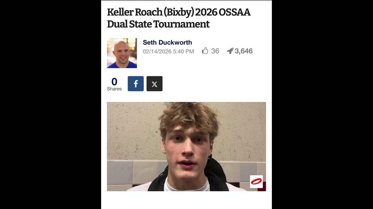 Keller Roach 2026 Dual State Interview