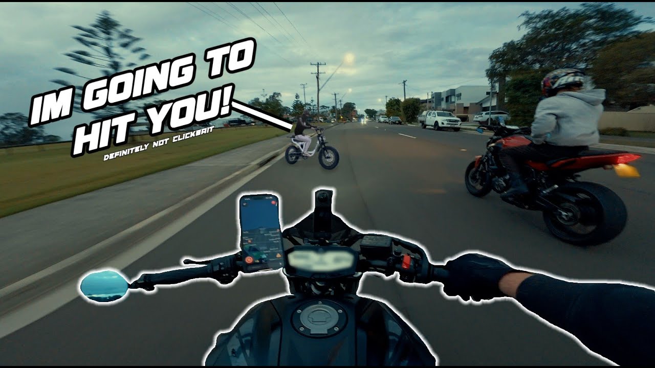 I VERY much dislike E BIKERS!