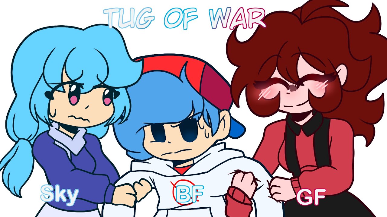 Tug Of War  - YanGF AU Sky vs GF