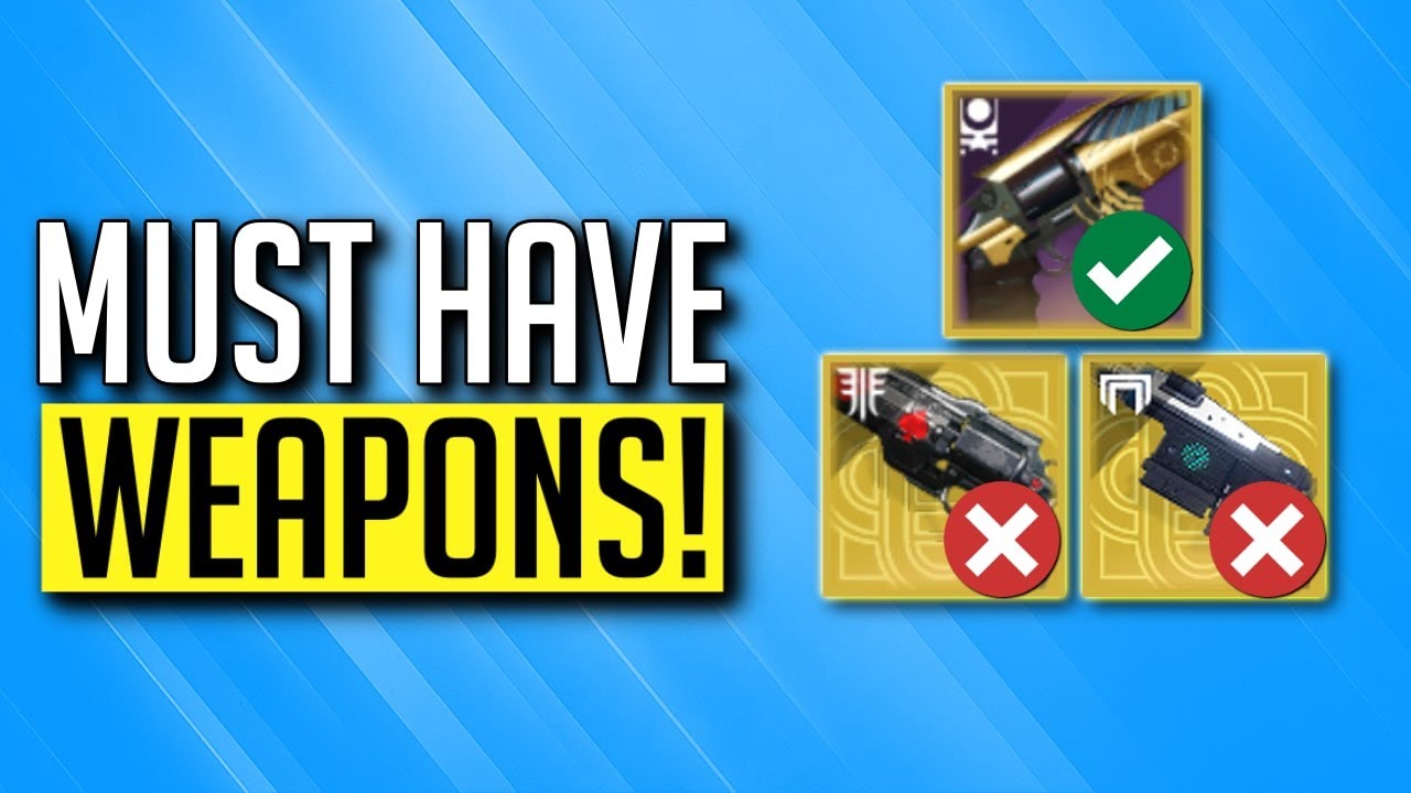 5 Best PvP Weapons YOU NEED | Destiny 2