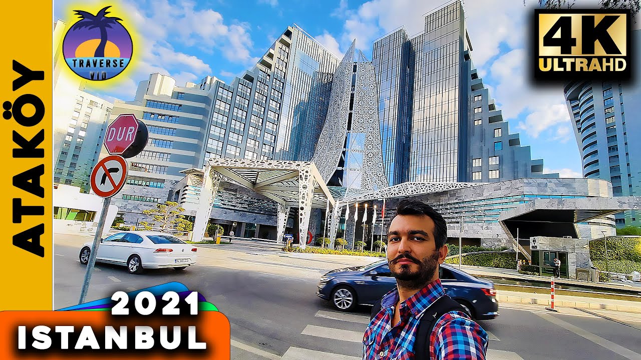 Atakoy Istanbul Street Walk Tour - Ataköy Istanbul YÜRÜYÜŞÜ 2021 (4K)