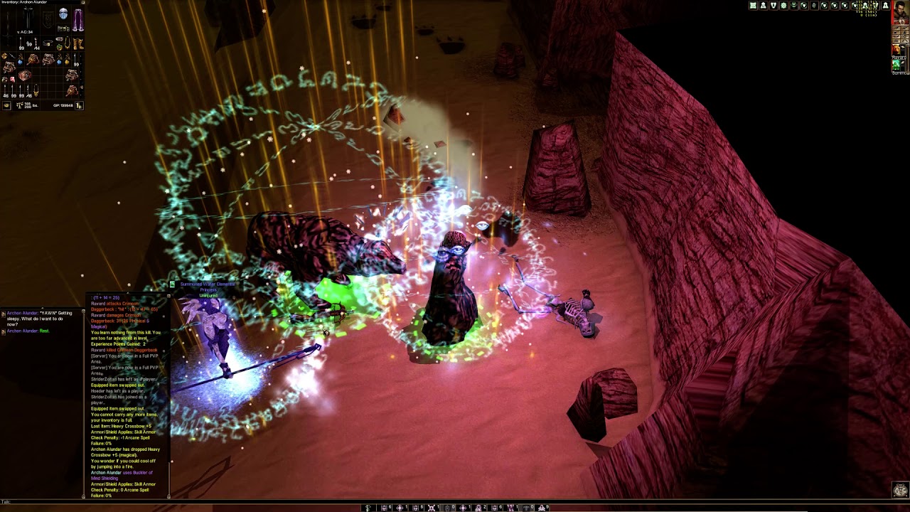 NWN EE World Of Greyhawk - Dragon Volte solo, horse ride to Grey Hawk city