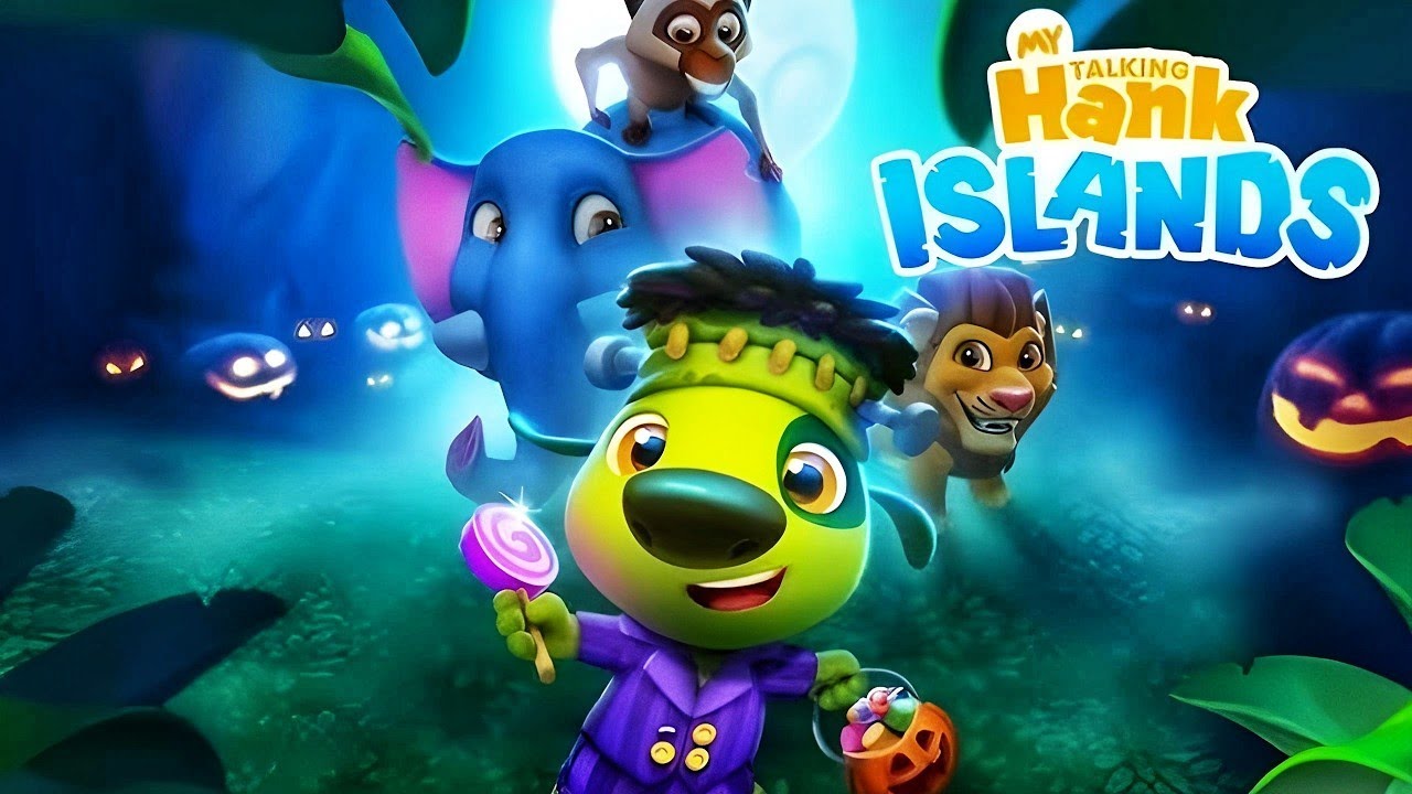 My Talking Hank Islands Halloween Update  Android iOS Gameplay HD