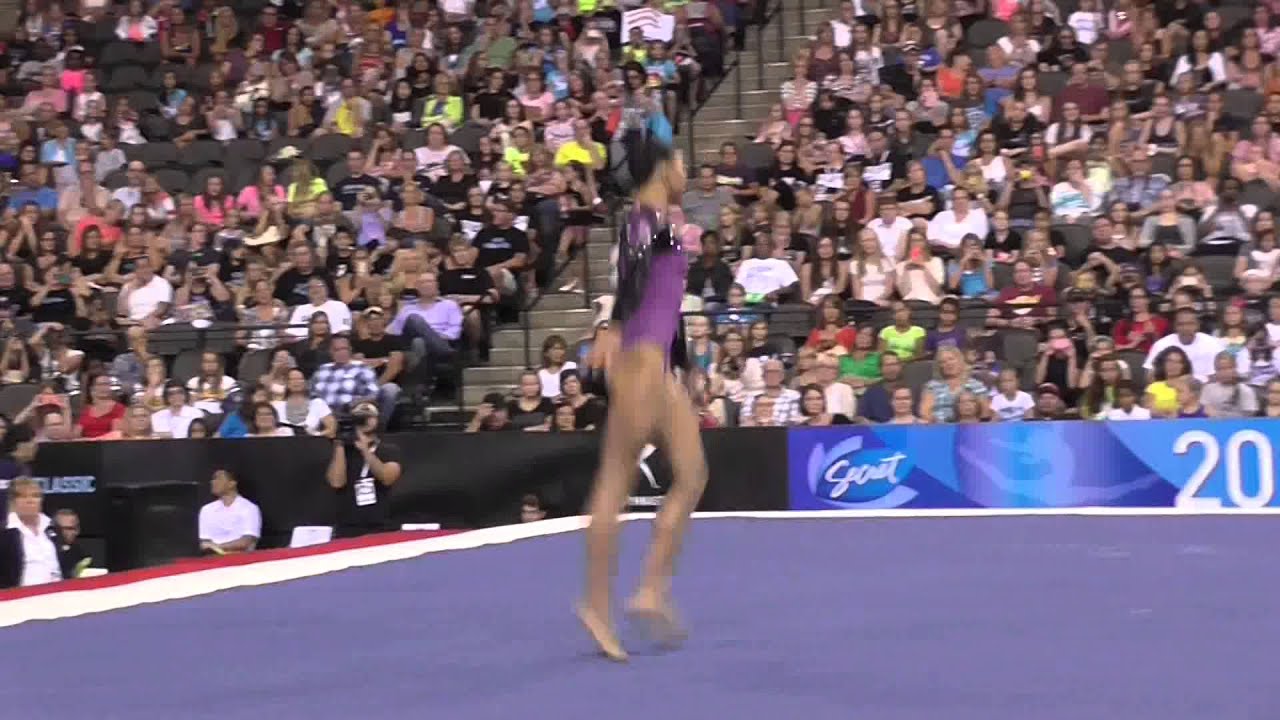 Kyla Ross - Floor - 2014 Secret U.S. Classic