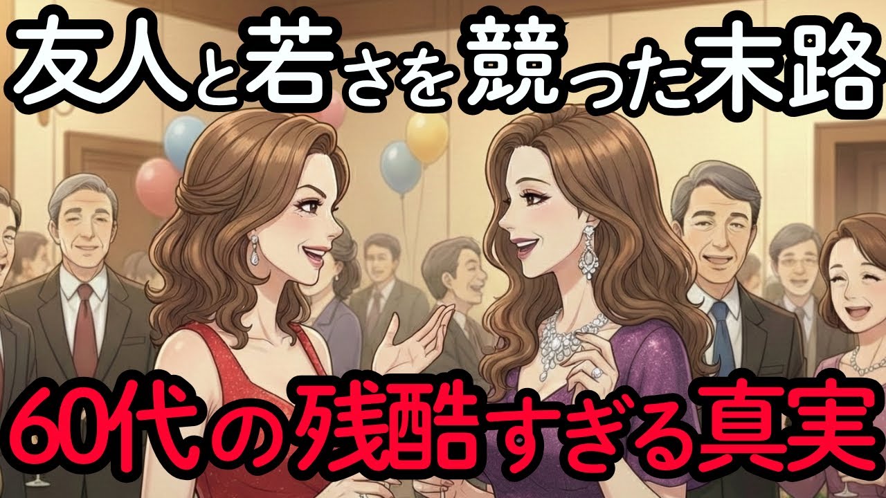 派手な友人とマウントを取り合った末路。昔の自分には絶対わからなかったこととは？ |  老後の幸せ | 老後の友達 | 夫婦関係