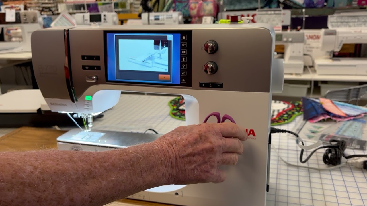 Bernina Jeff 790 770 750 780 830 880 How to fix embroidery unit connection or wiggly machine feet