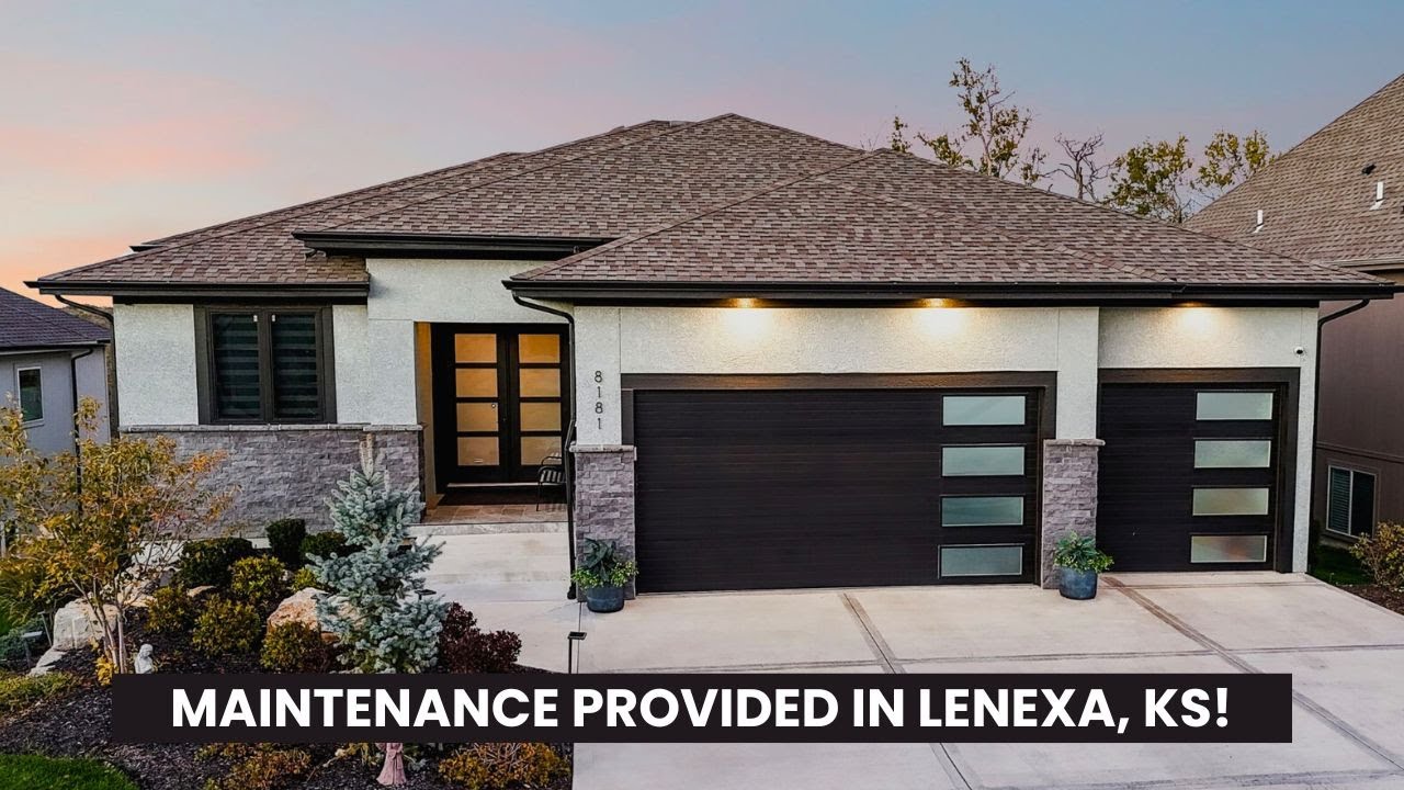 Maintenance Provided Home for Sale in Lenexa, Kansas