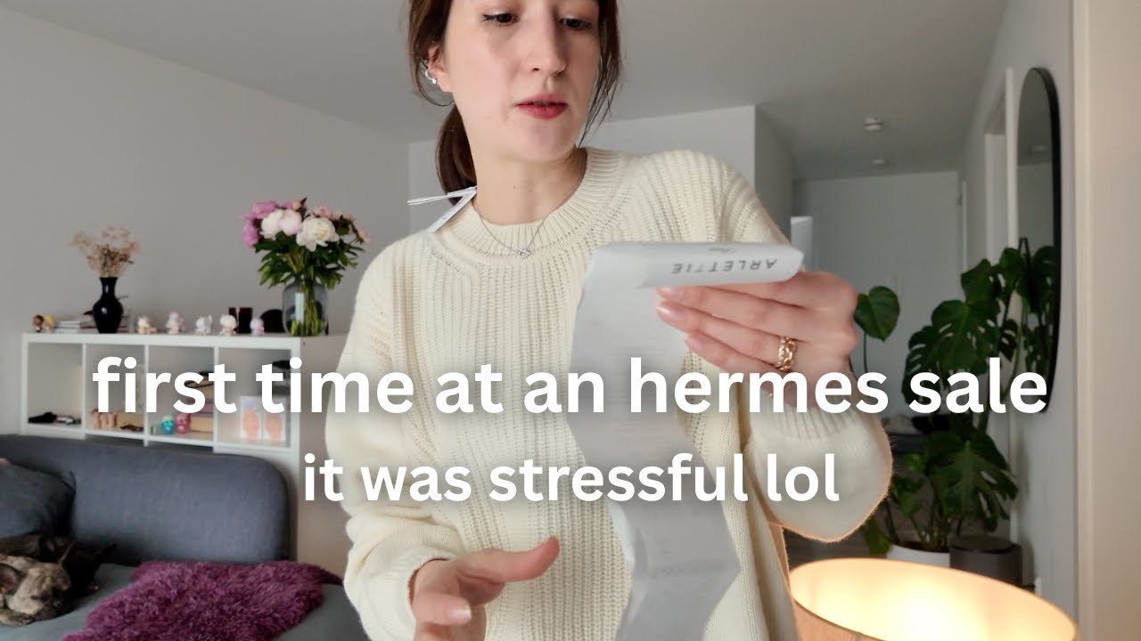 MY FIRST HERMES PRIVATE SALE | 50-60% OFF | No Birkins lol