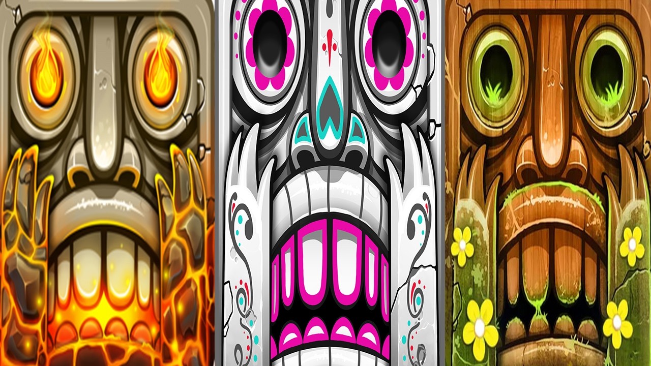 Temple Run 2 HOLI FESTIVAL VS Temple Run 2 ENCHANTED PALACE