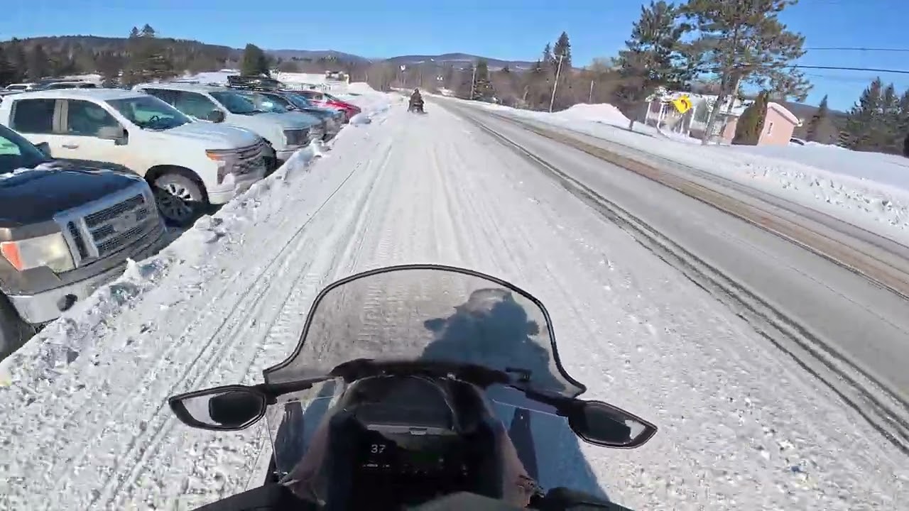 Ski-Doo de St-Félix à pourvoirie Bazinet pt 2 le 8 fevrier 2026