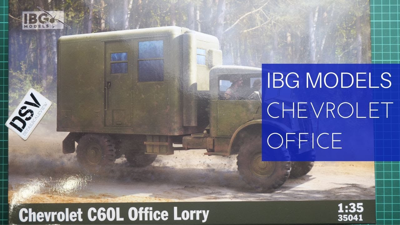 IBG Models 1/35 Chevrolet C60L Office Lorry (35041) Review