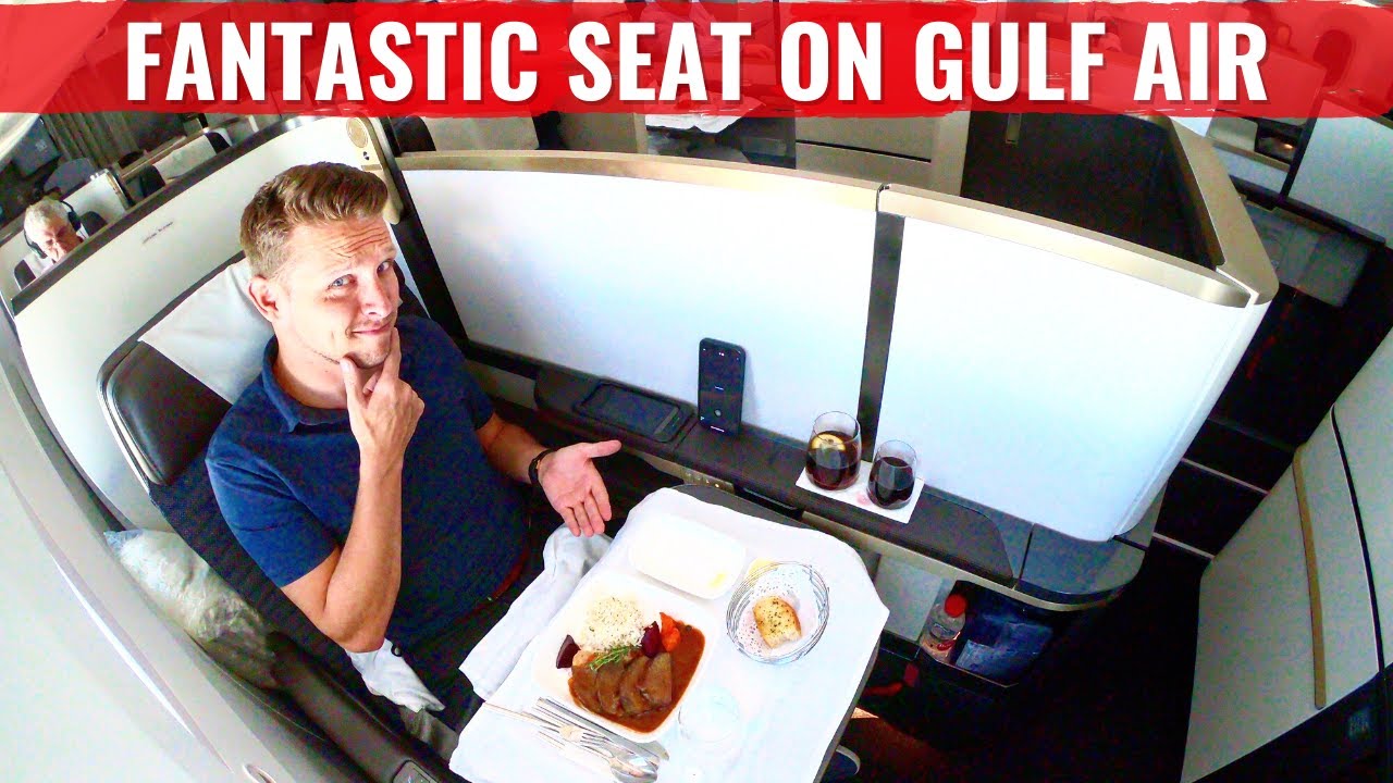 Review: GULF AIR 787 Business Class - TRAVEL LIKE A KING!
