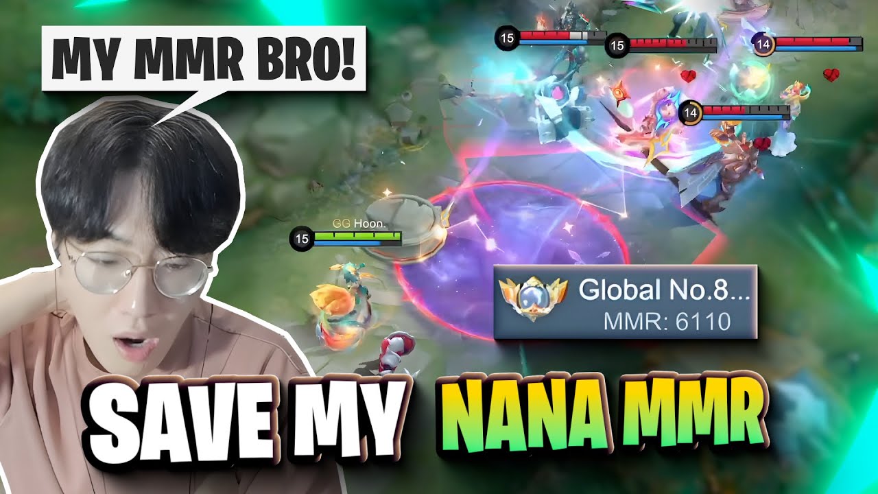 When you're about to lose GLOBAL MMR... | Mobile Legends
