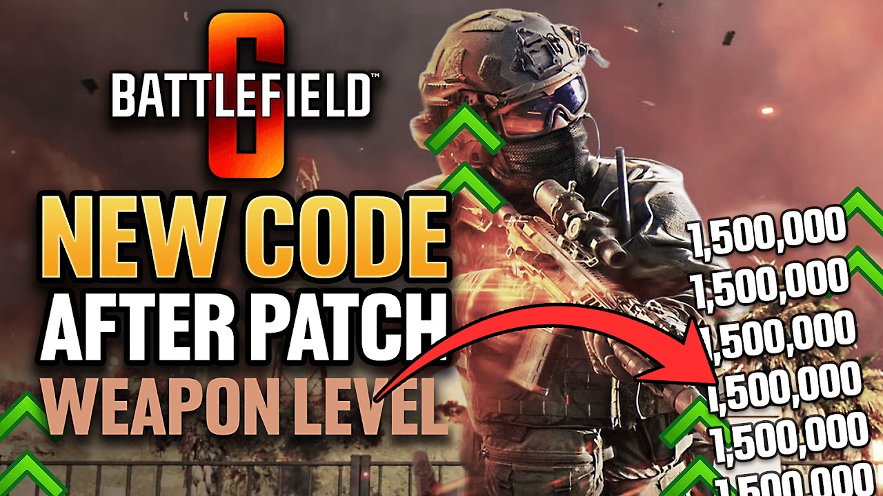 🤞*NEW* BATTLEFIELD 6 XP FARM🤞! AFTER PATCH! SOLO MAX WEAPONS | DO IT NOW!
