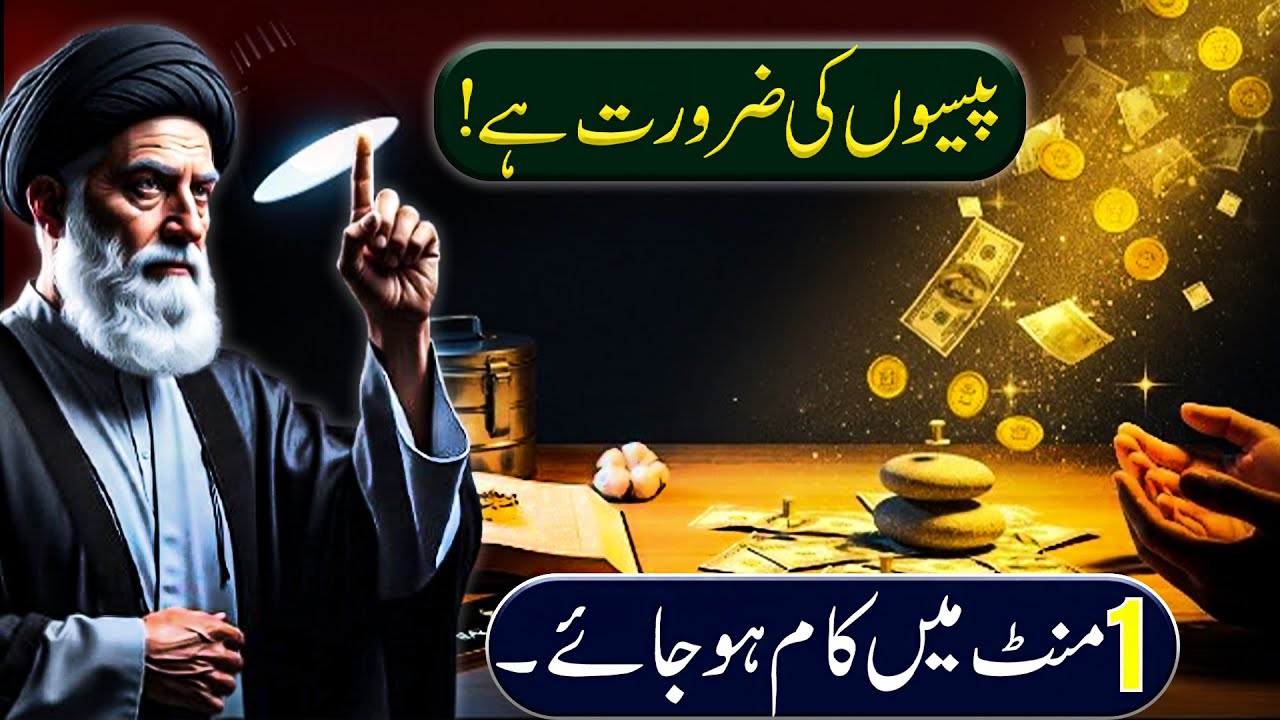 Paison Ki Zaroorat Sirf Aik Minut Main Kaam Ban Jay Ga #islamicvideo #live #facts #islamicshorts