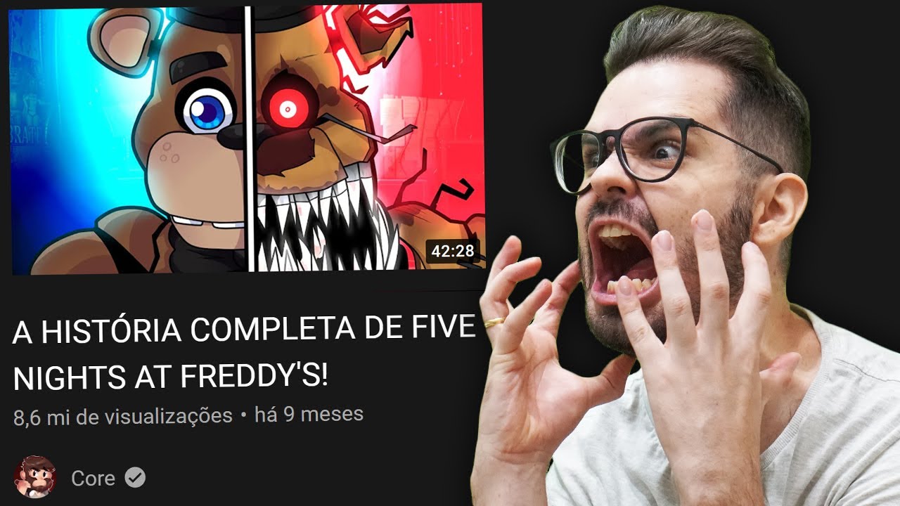 Pai Troll MUITO BRAVO com a HISTÓRIA DE FNAF