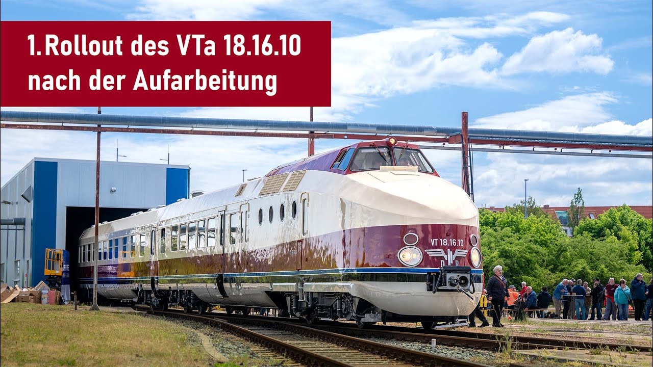 SVT Görlitz - Erstes Rollout des VTa 18.16.10 nach der Aufarbeitung