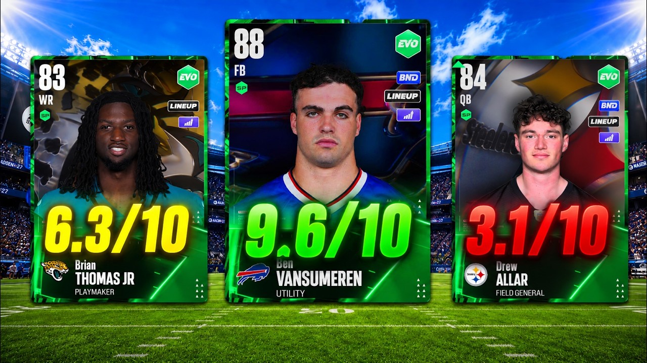 Ranking the BEST Evos in Madden 27