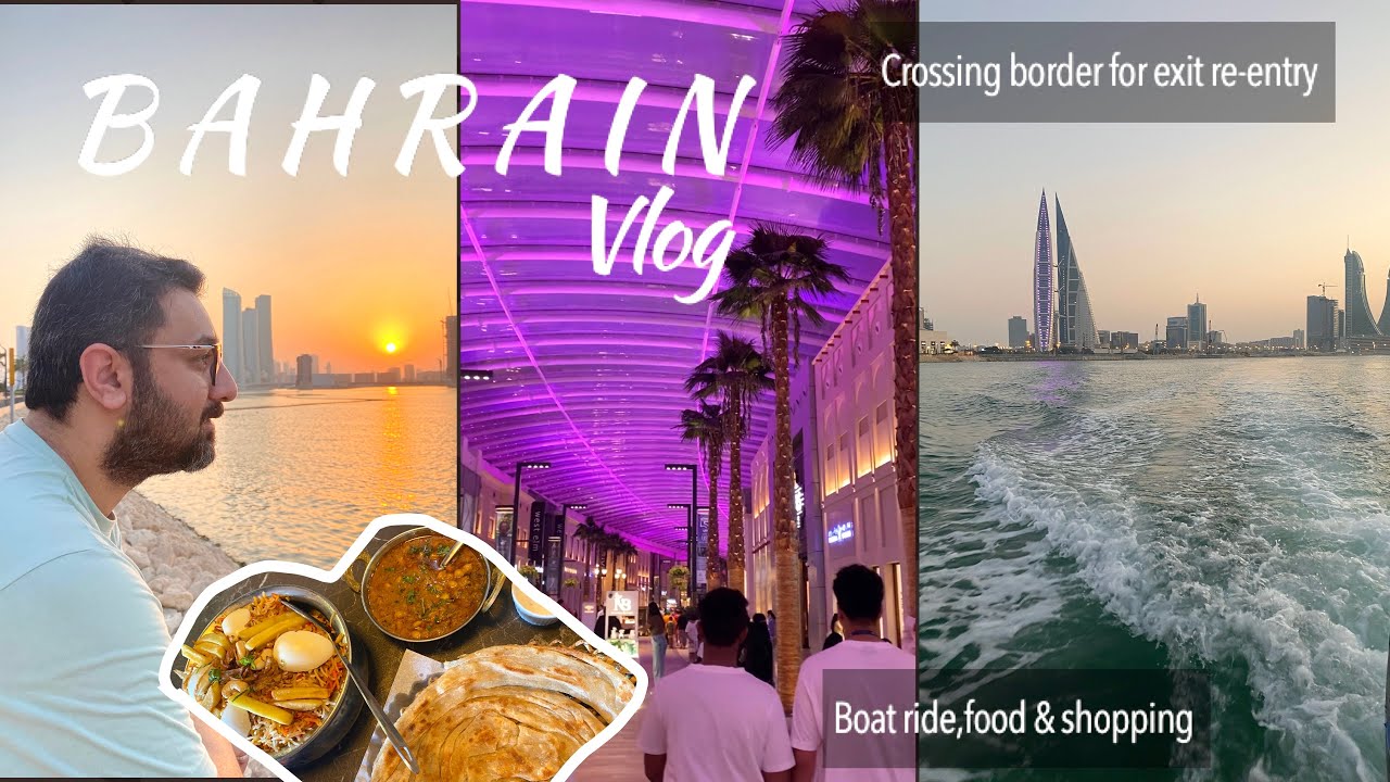 Riyadh to bahrain by road 🚘|| Shopping, food & boat ride in Bahrain || things to do in bahrain