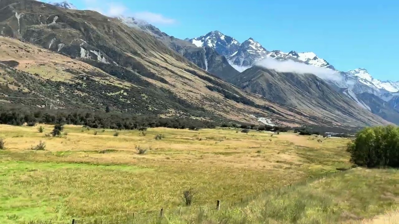 Newzealand south island beautiful view