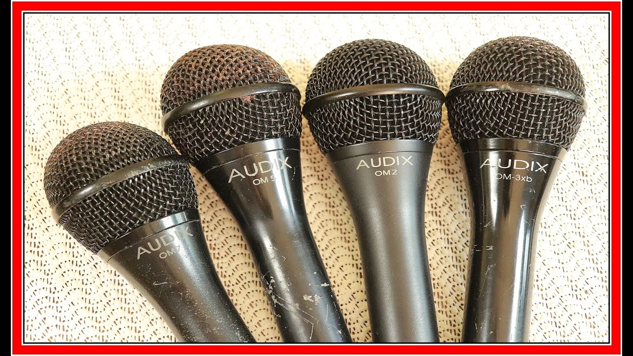 Разборки вокальных микрофонов Audix! Сравнение звука OM2, OM3, OM5, OM7 и SM-58