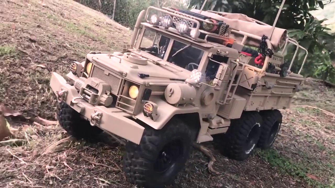 First Run - Cross RC HC6 6x6 Military Truck Kit
