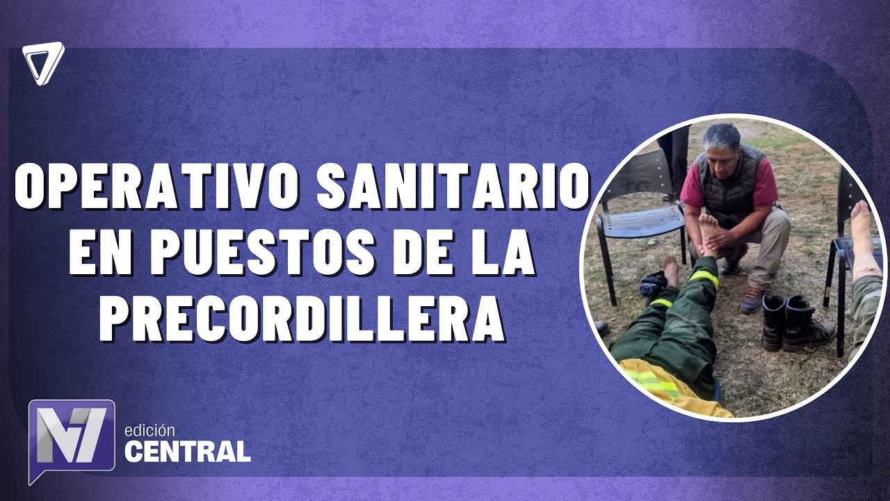 Operativo sanitario en puestos aislados de la precordillera