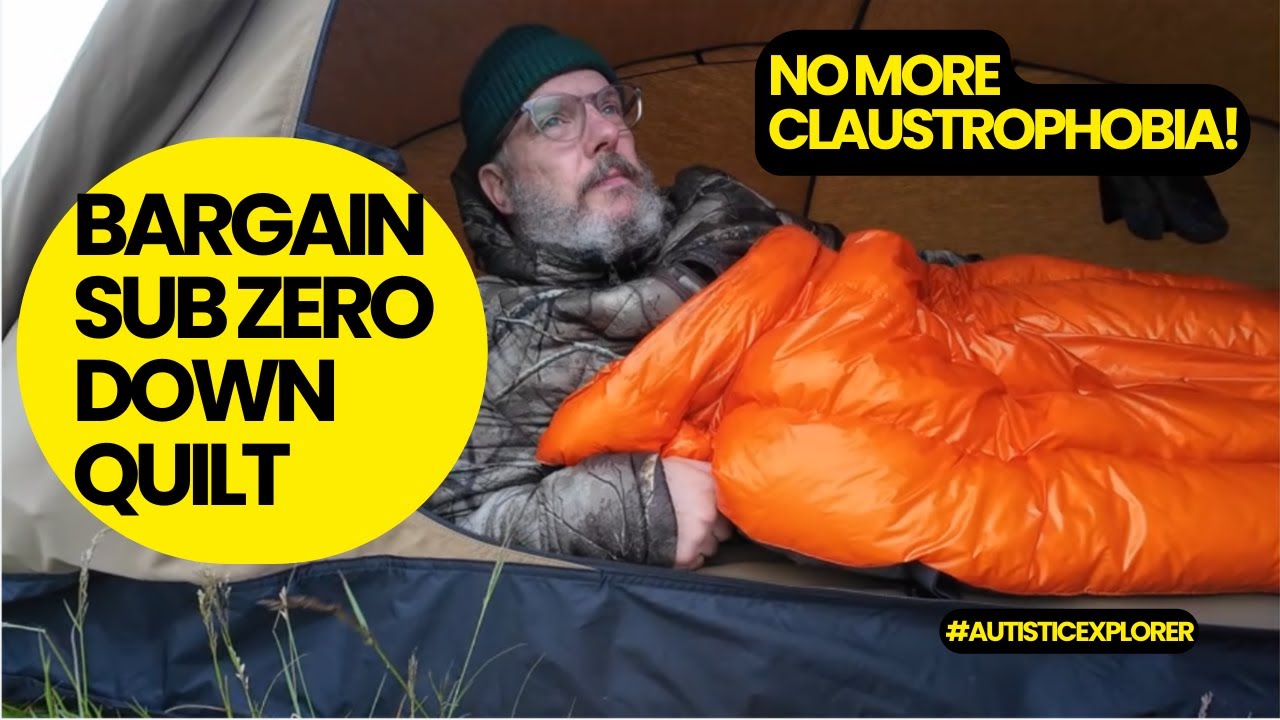 Asta Gear 500g Down Quilt: Bargain Buy or Big Mistake? #wildcampingscotland #autisticexplorer