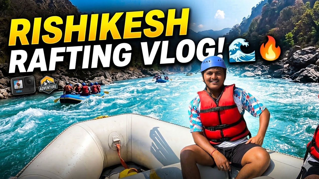Boat Ho Gayi Palti | Dangerous River Rafting in Rishikesh 😱😰❤️ | Uttarakhand Diaries - Ep 7