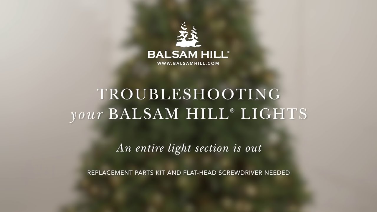 How to Troubleshoot a Christmas Tree Light Section