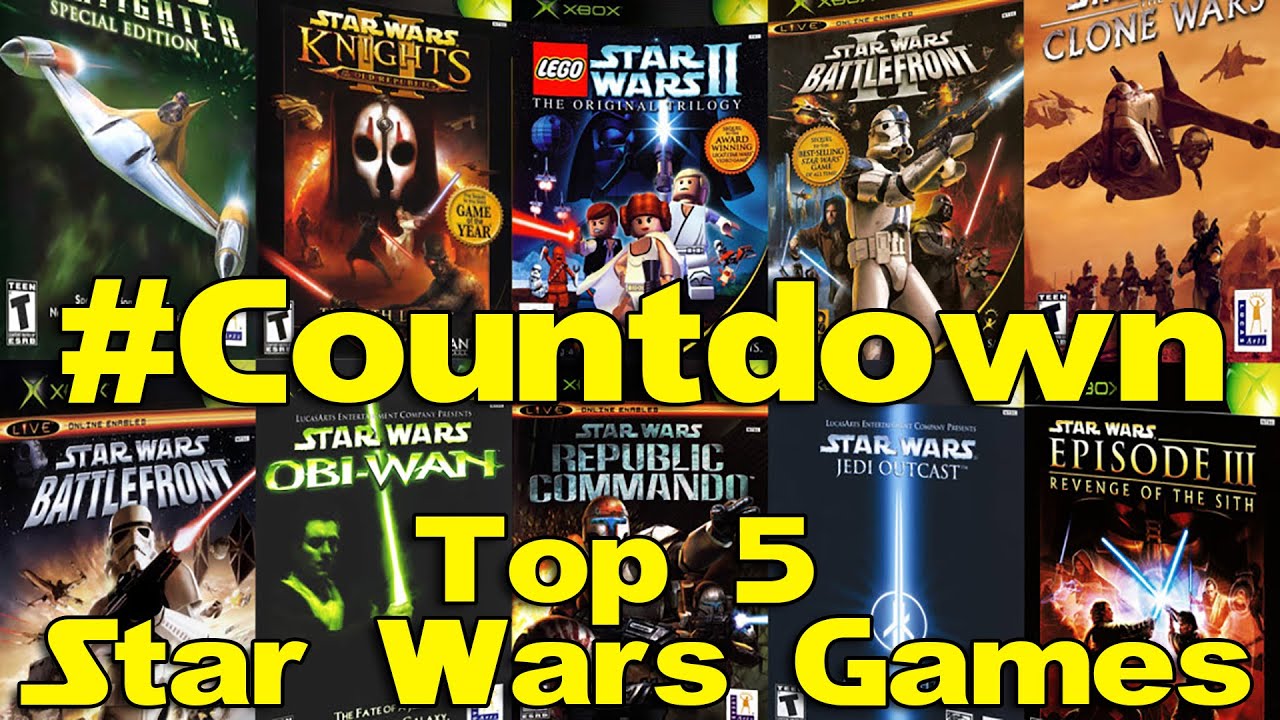 Top 5 Star Wars Video Games | That Hashtag Countdown | That Hashtag Show